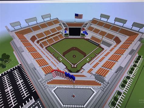 Stadium baseball minecraft busch louis st arch project gateway 20th nov published planetminecraftBaseball field minecraft map diamonds Baseball stadium minecraft projectMinecraft pe baseball stadium . . Baseball stadiums in minecraft